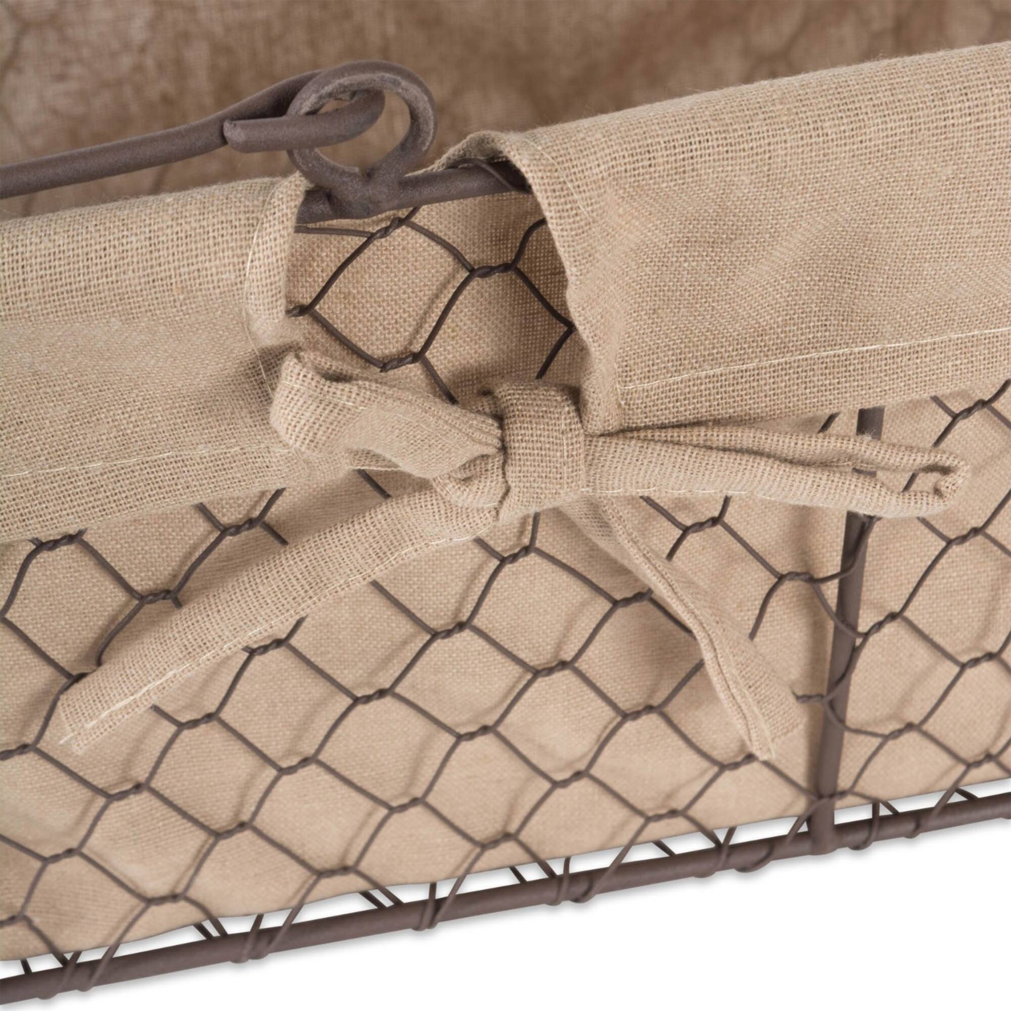 DII® Natural Chicken Wire Egg Basket